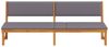 vidaXL Sonnenliege Öl-Natur 200 x 57 x 75cm Massivholz Akazie 4108113 Bild 4