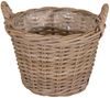 Annastore Weidenkorb Pflanzkorb aus Weide mit Henkel und Innenfolie Blumenkorb Pflanzkorb Bild 4