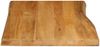 vidaXL Tischplatte mit Baumkante 90x60x2,5 cm Massivholz Mango 370765 Bild 4