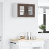 vidaXL Wandglas-Schrank PORTO Braun Eichen-Optik 60 x 31 x 40 cm 885329 Bild 4