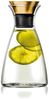 Eva Solo Tropffreie Karaffe, Borosilikatglas, PVD-beschichteter Edelstahl, Silikon, Brass, 1 L, 568060 Bild 2