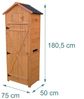 Relaxdays Gartenschrank Holz Bild 4