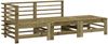 vidaXL 3-tlg. Garten-Lounge-Set Kiefernholz Imprägniert 825652 Bild 2