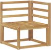 vidaXL Outdoor-Sofagarnitur 4 pcs Weiß 187,5 x 128,5 x 73 cm 3387548 Bild 4