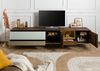 TV-Board Mango 240x45x55 braun geölt CHICAGO #103 Bild 3