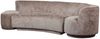 BePureHome Sofa Combi-Popular: Bank+Sessel+Pouf, Taupe, 270 x 97 x 72 cm Bild 2