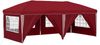 vidaXL Pop-up Partyzelt 575 x 288 x 245 cm Bordeauxrot 42019807 Bild 2