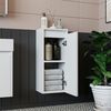 Roomart LEO Badmöbel - nur Hochschrank - H 70 x B 25 x T 30 cm • Weiß Bild 2