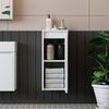 Roomart LEO Badmöbel - nur Hochschrank - H 70 x B 25 x T 30 cm • Weiß Bild 3