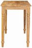vidaXL Couchtisch Braun 110 x 55 x 77 cm Massivholz Mango 4104586 Bild 5