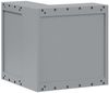 vidaXL Werkzeugschrank mit Regal Rot und Grau 55 x 55 x 55 cm 4103468 Bild 5