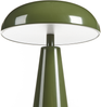 Beliani 'BOCONO' Tischlampe, kabellos, LED mit Dimmer, Metall grün, 15 x 15 x 28 cm Bild 4