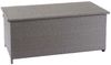 Poly-Rattan Kissenbox HWC-D88, Gartentruhe Auflagenbox Truhe ~ Premium grau, 51x115x59cm 250l Bild 3