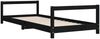 vidaXL Kinderbett Schwarz 90x190 cm Massivholz Kiefer 834404 Bild 3