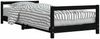 vidaXL Kinderbett Schwarz 90x190 cm Massivholz Kiefer 834404 Bild 2