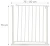 Relaxdays Treppenschutzgitter 75–100 cm Bild 4