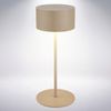 Briloner LED Akku-Tischleuchte Kira Ø 8 x 19 cm warmweiß beige dimmbar Bild 4