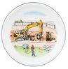 Kindergeschirr Auf der Baustelle - Frühstücksteller Auf der Baustelle Bild 4
