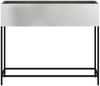 vidaXL Hochbeet Gartenpflanzer Silber 100 x 26 x 82 cm Edelstahl 865880 Bild 4