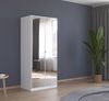 rauch Drehtürenschrank Reflect mit Spiegelfront, inkl. praktischer Inneneinteilung Bild 2