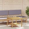 vidaXL Beistelltisch Öl-Natur 60 x 60 x 45 cm Massivholz Akazie 42026787 Bild 3