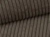 Vente-unique - AMELIA Pouf SamtStoff Braun - B 69 cm x H 42 cm x L 102 cm Bild 3