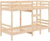 vidaXL Etagenbett 75x190 cm Massivholz Kiefer 3139844 Bild 4