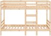 vidaXL Etagenbett 75x190 cm Massivholz Kiefer 3139844 Bild 5