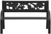 vidaXL Kinder-Gartenbank 86 cm Stahl 317773 Bild 2
