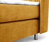 Boxspringbett Schlafzimmerbett AGNUS 160x200cm in Stoff Salvador Honiggelb Bild 4