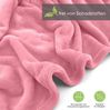Wohndecke Premium Super Soft Flanell Kuscheldecke Sofadecke, heimtexland, super weich und flauschig, Allergiker geeignet, atmungsaktiv Bild 3