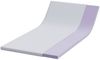 vidaXL Matratzenauflage, Jacquard Stoff weiß, Höhe 5 cm, 90x190 cm Bild 3