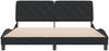 vidaXL Bettgestell ohne Matratze Schwarz 180x200 cm Samt 3207937 Bild 5