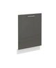 Frontblende Geschirrspüler vollintegriert 60 cm Grau Hochglanz Küche Lara Bild 4