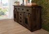 Sideboard Mango 150x45x90 braun lackiert RAILWAY #419 Bild 3