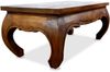 livasia Couchtisch Opiumtisch handgefertigt aus Akazienholz, 100 x 50 x 40 cm Bild 4