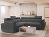 Ecksofa Boston Maxi mit Schlaffunktion, Bettkasten, Einstellbare Kopfstützen (Farbe: Kronos 22) Bild 2