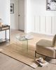 Teppich AMRAVATI Hellbeige 160 x 230 cm Jute Bild 3