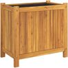 vidaXL Pflanzkübel mit Einlage 54x31x50 cm Massivholz Akazie 366431 Bild 2