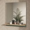 Badezimmerspiegel Marelle Grün/Artisan 60 x 67 cm mit Regal Vicco Bild 4