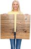 Primedeco Herd-Abdeckplatte Herdabdeckplatte Spritzschutz aus Glas Holz Panel, Glas, (2 tlg) Bild 3