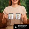 22Feels Tasse Stiefpapa Geschenk Vatertag Bonus Stiefvater Geburtstag Kaffeetasse, Keramik, Made in Germany, Spülmaschinenfest, Zweifarbig Bild 2