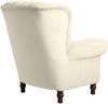 Ohrenbackensessel Katreen Bezug Samtvelours Buche nussbaum dunkel / creme 22814 Bild 4