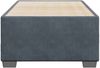 vidaXL Bettgestell ohne Matratze Dunkelgrau 90x190 cm Samt 3284602 Bild 4