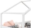 IDIMEX Kinderbett ENA, Kinderbett Hausform 90x190 cm aus Massivholz mit Rausfallschutz Weiß Bild 4