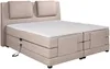 Vente-unique - CASTEL Bett Stoff Beige - B 183 cm x H 125 cm x L 218 cm Bild 5