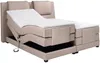 Vente-unique - CASTEL Bett Stoff Beige - B 183 cm x H 125 cm x L 218 cm Bild 3