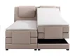 Vente-unique - CASTEL Bett Stoff Beige - B 183 cm x H 125 cm x L 218 cm Bild 4