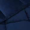 vidaXL Sommerdecke Gepolstert Dunkelblau 200 x 240 cm Mikrofaser 42025969 Bild 5