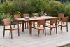 MERXX Garten-Essgruppe »Batavia«, (Set, 9-tlg, Tisch doppelt ausziehbar: 100x 180/220/260x 75 cm), Sessel stapelbar, Doppelausziehtisch Beine 9x9 cm stark Bild 2